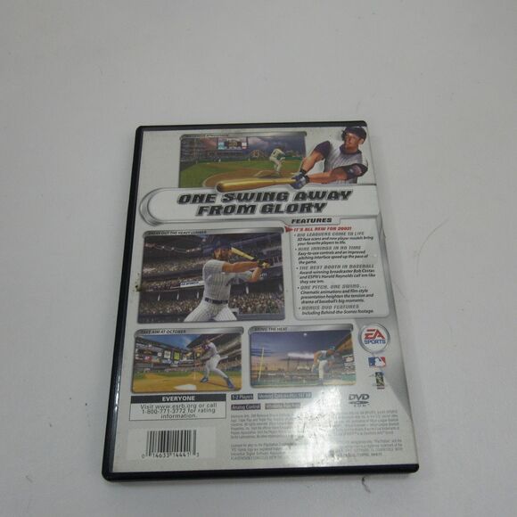 Triple Play 2002 PS2 (PlayStation 2, 2001) Tested 1 - Picture 2 of 4